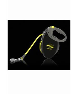 Levně Vodítko FLEXI Giant Pásek neon L - 8m/ 50 kg