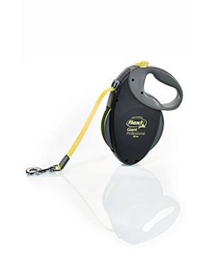 Levně Vodítko FLEXI Giant Professional L 10m/50kg Pásek Neon
