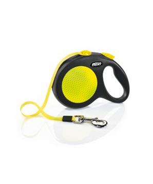 Levně Vodítko FLEXI Neon pásek NEW L 5 m/50 kg