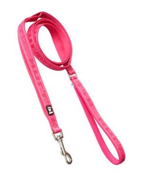 Levně Vodítko Hurtta Casual Reflective ECO rubín. 180cm/20mm