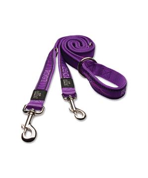 Vodítko ROGZ Fancy Dress Purple Chrome přepínací