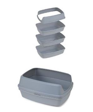 Levně WC kočka Lift to sift s roštem 50x38x24cm 1 ks