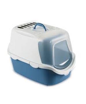 Levně WC uzavřené Cathy Easy Clean, modrá 56 x v 40 x š 40 cm