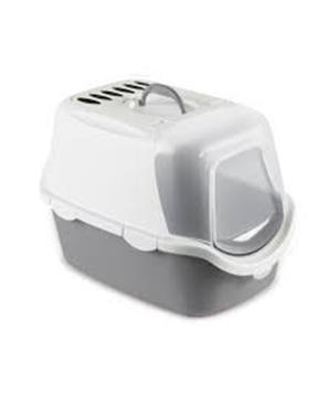 Levně WC uzavřené Cathy Easy Clean, šedá 56 x v 40 x š 40 cm