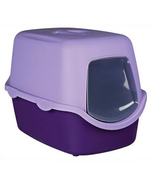 Levně WC VICO kryté s dvířky, bez filtru tyrkysovo/ bílá