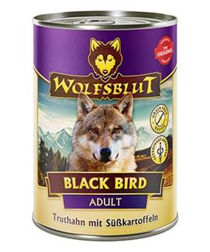 Levně Wolfsblut Dog Adult Black Bird konz. 395g
