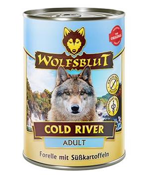 Levně Wolfsblut Dog Adult Cold River konz. 395g