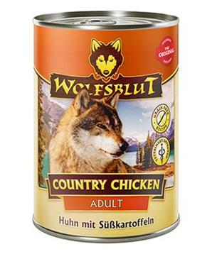 Levně Wolfsblut Dog Adult Country Chicken konz. 395g