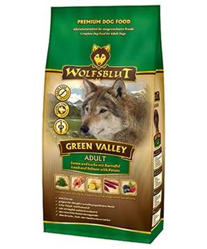 Levně Wolfsblut Dog Adult Green Valley 12,5kg