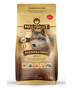 Levně Wolfsblut Dog Adult Wild Duck&Turkey 12,5kg