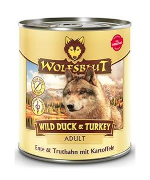 Levně Wolfsblut Dog Adult Wild Duck&Turkey konz. 800g