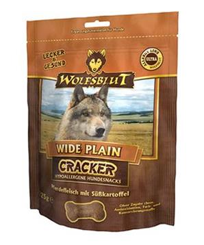 Levně Wolfsblut Dog Cracker Wide Plain 225g