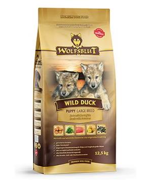 Levně Wolfsblut Dog Puppy Large Breed Wild Duck 12,5 kg
