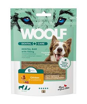 WOOLF Dental Care Bar with Chicken&Cranberry