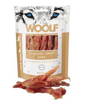 Levně WOOLF pochoutka chicken bars 100g