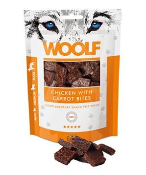 Levně WOOLF pochoutka chicken with carrot bites 100g