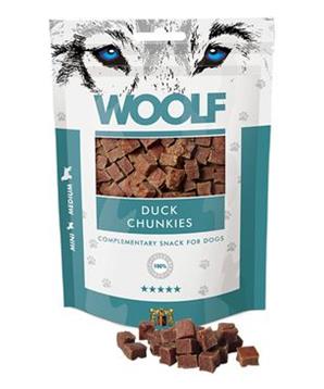 Levně WOOLF pochoutka duck chunkies 100g