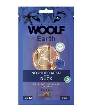Levně Woolf pochoutka Earth NOOHIDE Duck M /90g