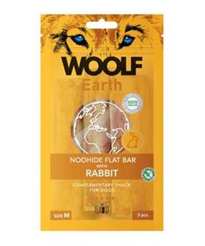 Levně Woolf pochoutka Earth NOOHIDE Rabbit L / 85 g