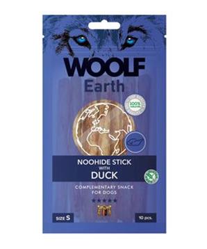 Levně Woolf pochoutka Earth NOOHIDE S Duck 90g