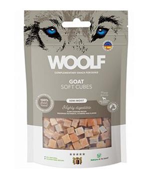 Levně WOOLF pochoutka Soft Cubes Goat 100g