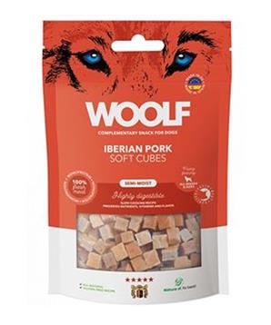 Levně WOOLF pochoutka Soft Cubes Iberian Pork 100g