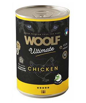 Levně WOOLF Ultimate DogFood konz. Chicken 400g