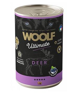 Levně WOOLF Ultimate DogFood konz. Deer 400g