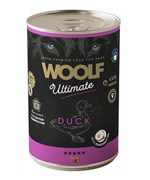 Levně WOOLF Ultimate DogFood konz. Duck 400g