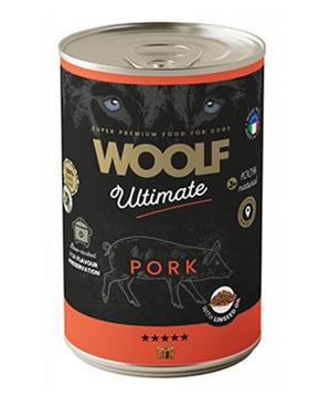 Levně WOOLF Ultimate DogFood konz. Pork 400g
