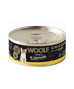 Levně WOOLF Wildcat Ultimate konz Kitten Chicken pate 85g