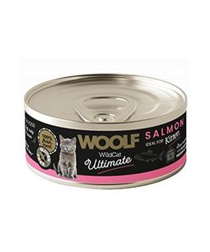 Levně WOOLF Wildcat Ultimate konz Kitten Salmon pate 85g