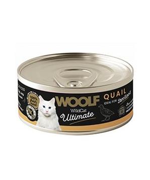 Levně WOOLF Wildcat Ultimate konz Quail pate 85g
