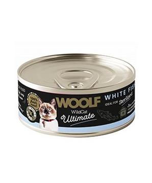 Levně WOOLF Wildcat Ultimate konz White fish pate 85g