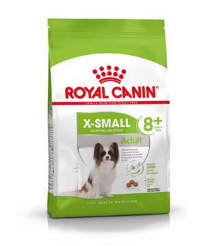 Levně ROYAL CANIN X-Small Adult +8 0,5 kg