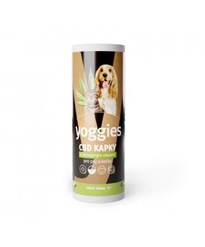 Levně Yoggies CBD olej (kapky) 3,2 % pro psy a kočky 10 ml