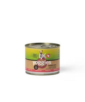 Levně Yoggies drůbeží konzerva se zeleninou a ovesnými vločkami 6x200g