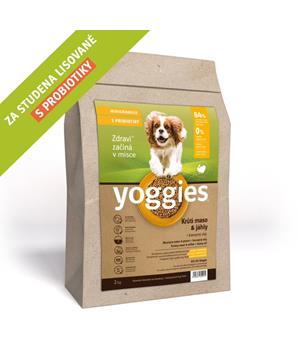 Levně MINIGRANULE Monoproteinové Yoggies s krůtím masem a jáhly, lisované za studena s probiotiky 15 kg