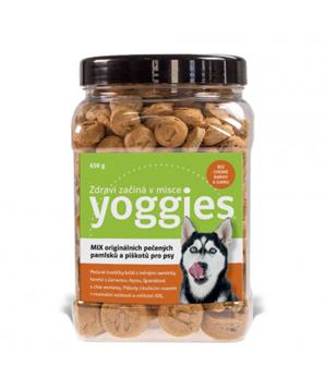 Levně Yoggies MIX pečených pamlsků 650 g