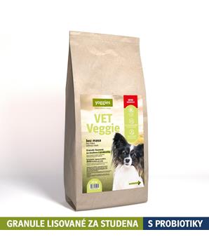 Levně Yoggies VET Veggie bez masa, minigranule lisované za studena s probiotiky 2 kg