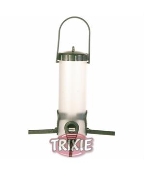 Levně Zahradní závěsné automatické krmítko 4 otvory 450 ml/23 cm 1 ks