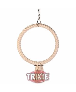 Levně Závěsný bavlněný kruh s uzlem 25 cm TRIXIE 1 ks