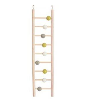 Levně Žebřík pro ptáky dřevěný 9 příček 37,5cm Zolux 1 ks