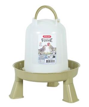 Levně Žlab pitný pro drůbež stojící 1,5l zelená Zolux 1,5l zelená