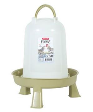 Levně Žlab pitný pro drůbež stojící Zolux 3l zelená