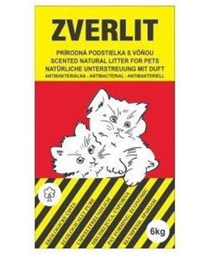 Levně Podestýlka Cat Zverlit s vůní - červená 10 kg