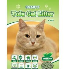 Smarty Tofu Cat Litter Green Tea podestýlka 6x 6 lt Smarty Tofu Cat Litter Green Tea podestýlka 6x 6 lt