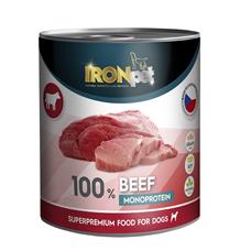 IRONpet Dog Beef (Hovězí) 100% Monoprotein, konzerva