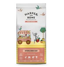 Harper and Bone Cat Sterilised čerstvé z trhu 2 kg Harper and Bone Cat Sterilised čerstvé z trhu 2 kg