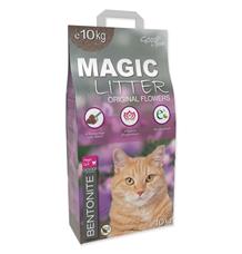 Kočkolit MAGIC LITTER Bentonite Original Flowers 5 kg
